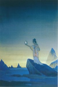 Картина Николая Рериха «Агни-Йога», 1928 г.