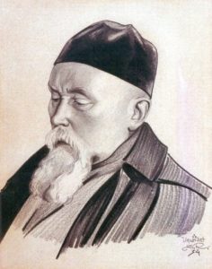 Картина Святослава Рериха. «Николай Рерих». 1934