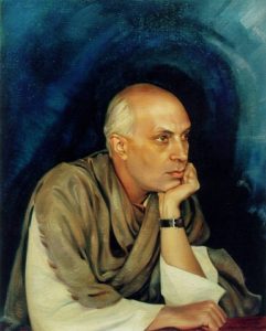 Картина Святослава Рериха. Пандит Джавахарлал Неру. 1942