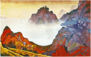 Картина Н.К.Рериха. Конфуций Справедливый. 1925